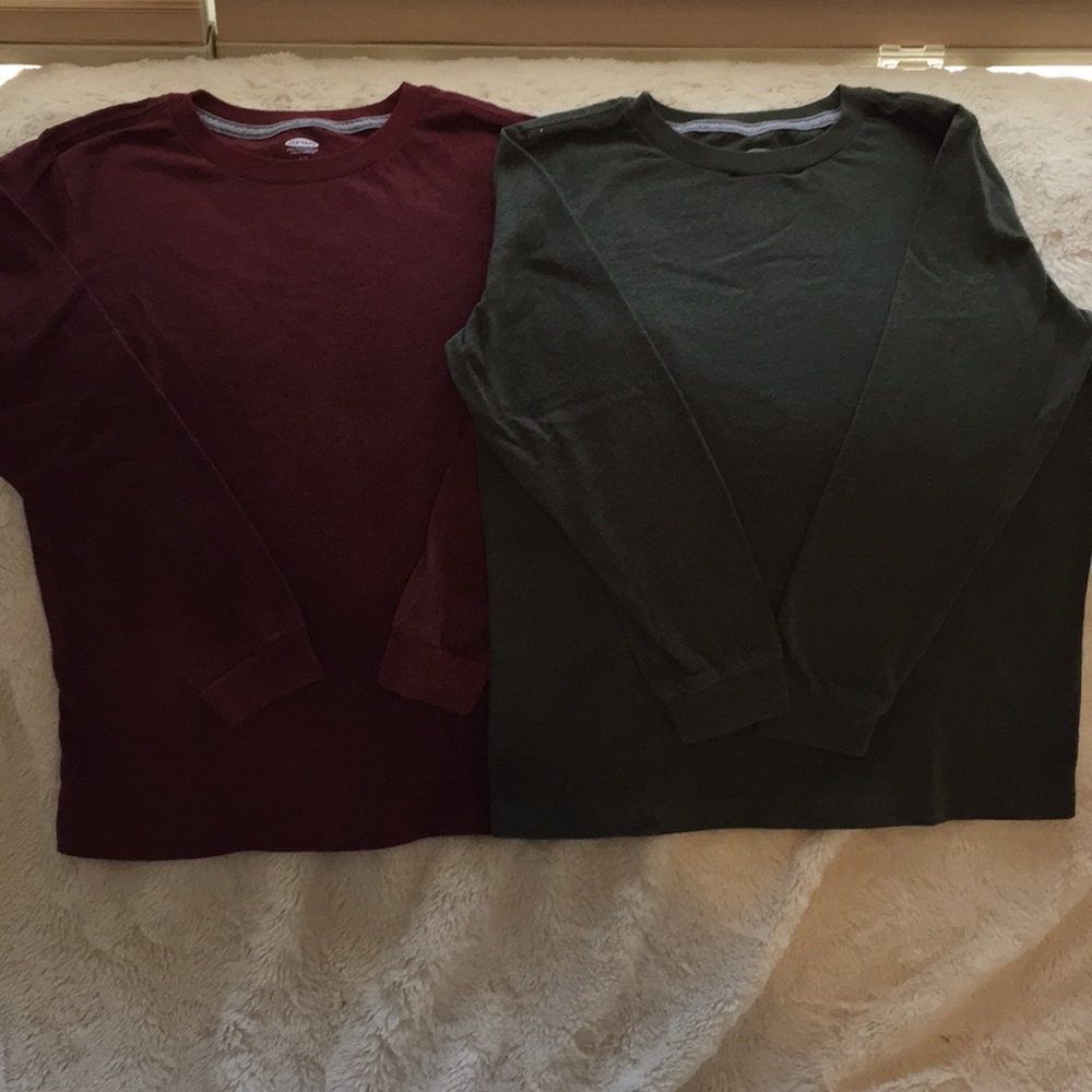 Two old navy long sleeve tees